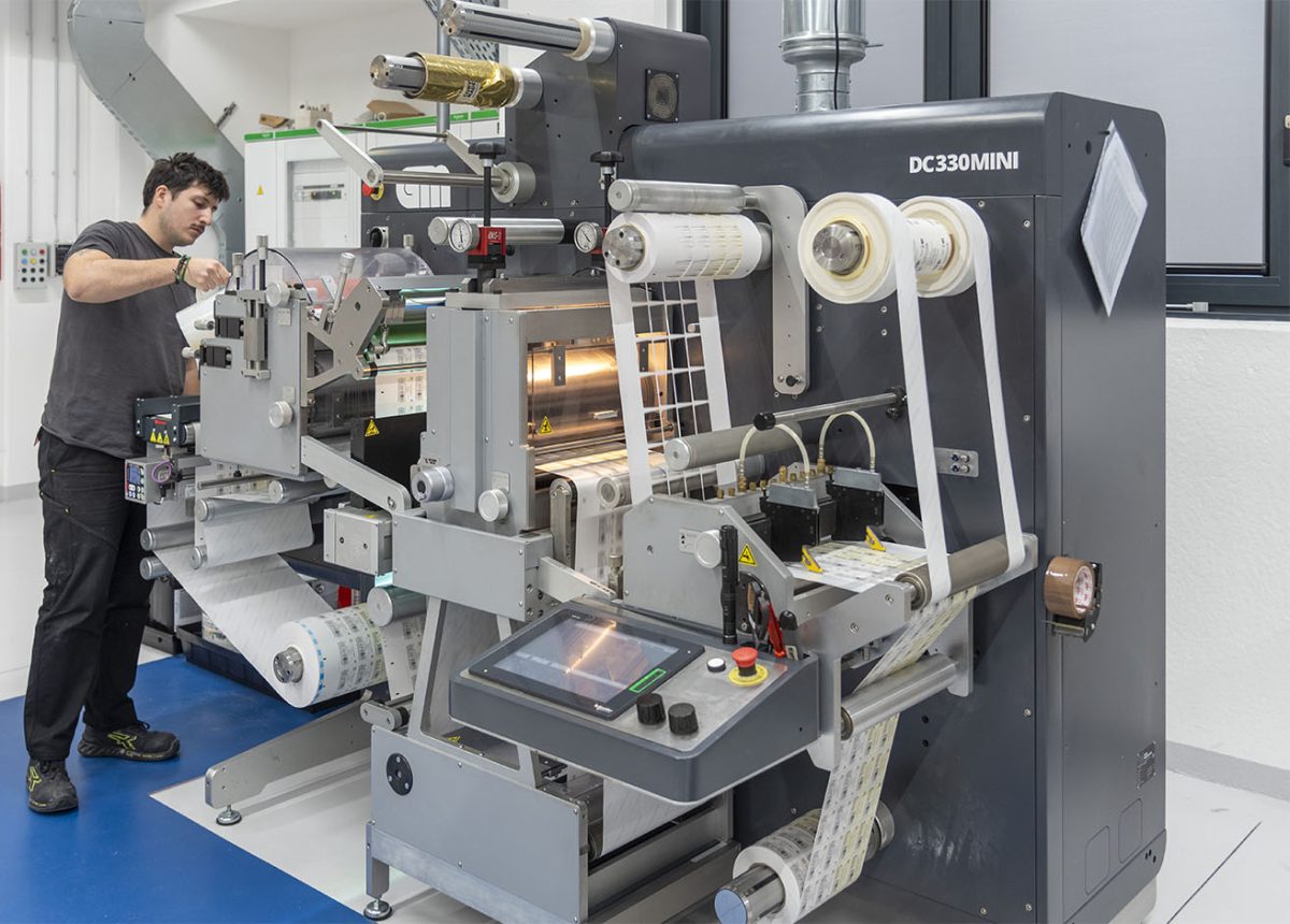 Produzione e stampa etichette
